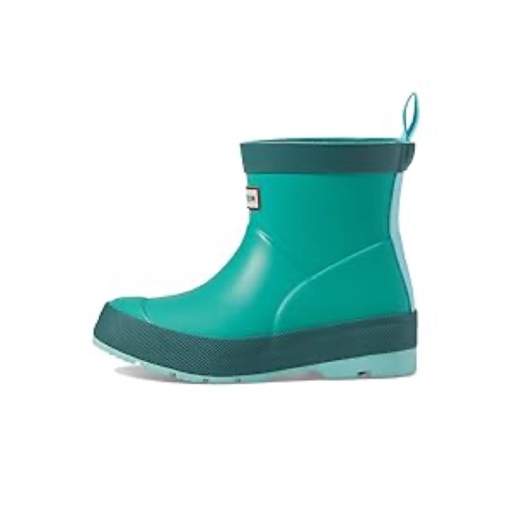 Hunter Kids Teal Waterproof Boots 10 Toddler - Picture 4 of 5